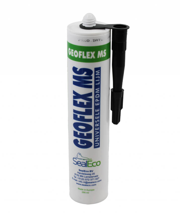 GeoFlex EPDM Lijmkit koker a 290 ml - Kleur Zwart